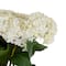 34" White Hydrangea Artificial Flower Stem, 8ct.